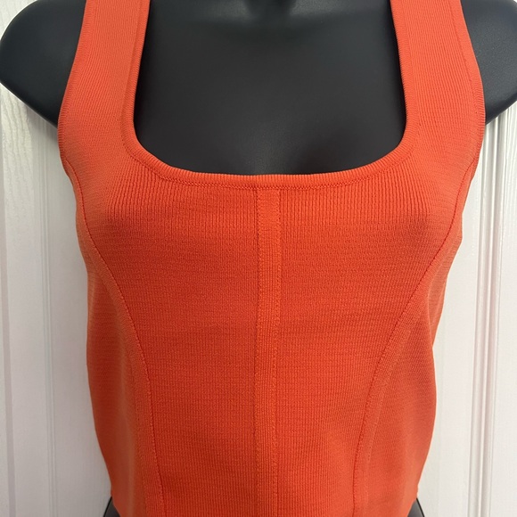 Orange tank top - Picture 3 of 4